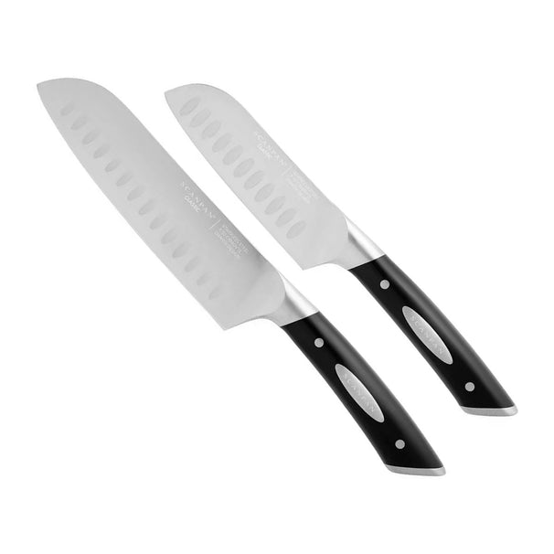 SCANPAN Knivsæt 2-delt - Santokumes 12,5 cm & Santokumes 18 cm