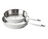 Beka Koekenpannenset Maestro RVS 2-Delig ø 24 & 28 cm - egnet til alle varmekilder - uden non-stick belægning