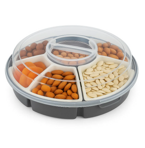 Cookinglife Snackbak Rund Ø 31 cm - med 5 løse bakker