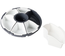 Cookinglife Snackbak Rund Ø 31 cm - med 5 løse bakker