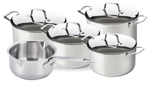 Beka Pannenset Maestro 5-Delig - uden non-stick belægning - egnet til alle varmekilder (Kogepander, Kasserolle & Suppeskål)