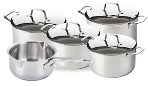 Beka Pannenset Maestro 5-Delig - uden non-stick belægning - egnet til alle varmekilder (Kogepander, Kasserolle & Suppeskål)