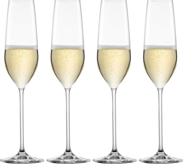 Schott Zwiesel Champagneglas - Flutes - Fortissimo - 240 ml - 4 stk.