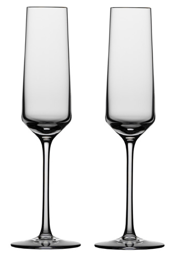 Zwiesel Glas Champagneglas - Flutes - Pure - 215 ml - 2 styk