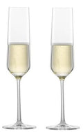 Zwiesel Glas Champagneglas - Flutes - Pure - 215 ml - 2 styk