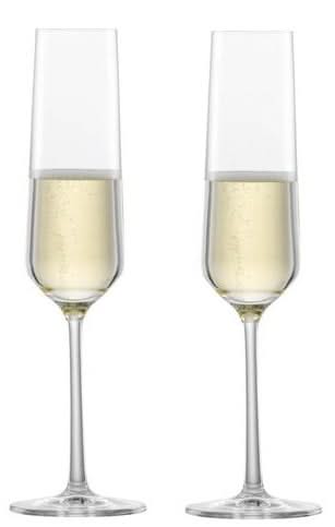 Zwiesel Glas Champagneglas - Flutes - Pure - 215 ml - 2 styk