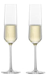 Zwiesel Glas Champagneglas - Flutes - Pure - 215 ml - 2 styk