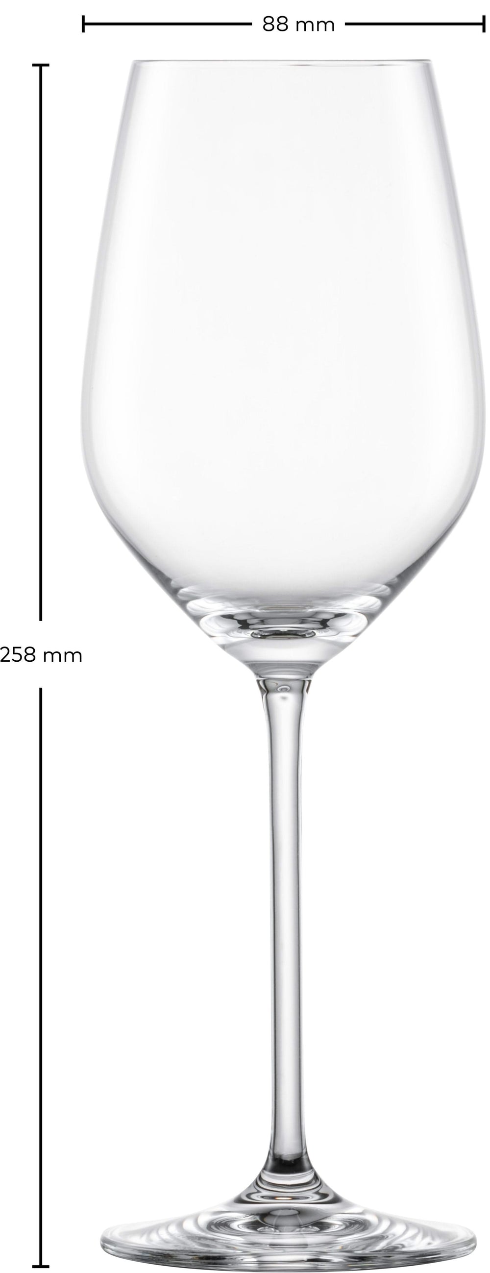 Schott Zwiesel Røde Vinglas Fortissimo - 505 ml - 4 stk.