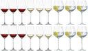 Schott Zwiesel Wijnglas Fortissimo - Sæt 18 dele - Hvide og Røde Wijnglas & Gin Tonic Glas