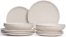 Villeroy & Boch Serviesset Artesano Original 12-delig / 4 personer - 4 middagstallerkener, 4 morgenmadstallerkener og 4 dybe tallerkener