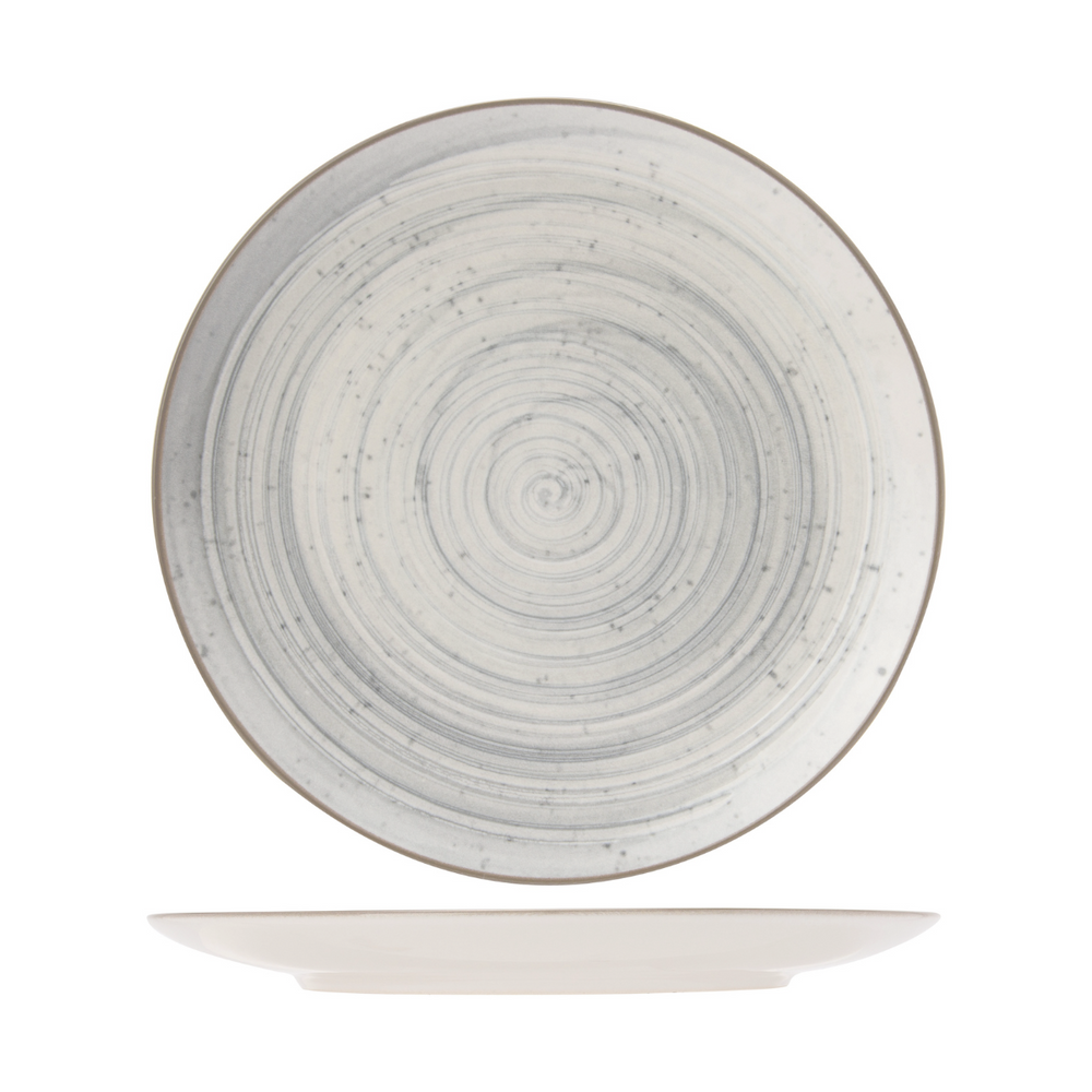 Cosy & Trendy Morgenmadstallerkener / Desserttallerkener - Sintra Dusty Blue ø 20 cm - 4 Styk