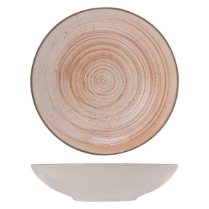Cosy & Trendy Dybe Tallerkener / Pastatallerkener Sintra Terracotta ø 21 cm - 4 Styk