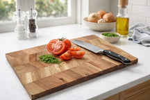 Cookinglife Skærebræt Træ Akacietræ Pure Wood 40 x 25 cm - Træ Skære- og Forberedelsesbræt