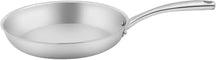 Sola Pannenset Green Cooking Triply RVS 2-Delig - Koekenpan ø 24 en 28 cm - egnet til alle varmekilder - uden non-stick belægning