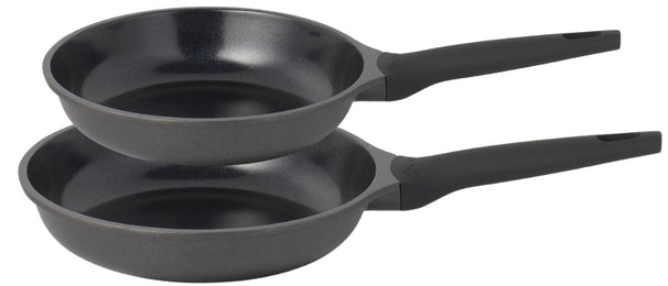 Sola Stegepandssæt Ceramic Deluxe 2-Delt ø 24 & 28 cm - keramisk non-stick belægning