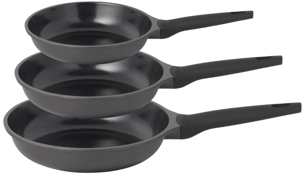 Sola Stegepande Sæt Ceramic Deluxe 3-Delt - ø 20, 24 og 28 cm - keramisk non-stick belægning
