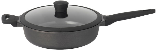 Sola Hapjespan / Sauteerpan med låg Ceramic Deluxe ø 28 cm - keramisk non-stick belægning