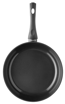 Sola Pannenset Stonehenge 2-Delig - Koekenpan ø 28 cm og Hapjespan Med Deksel ø 28 cm - keramisk non-stick belægning