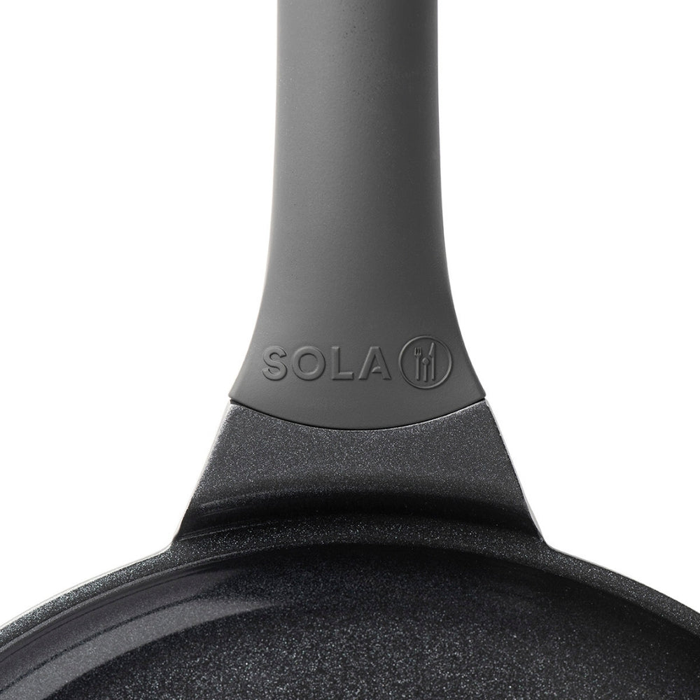 Sola Crepepan / Pannenkoekenpan Ceramic Deluxe ø 28 cm - Induktionsvenlig - Keramisk non-stick belægning