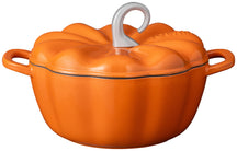 Sola Græskargryde Orange - Støbejern - ø 24 cm / 2,8 Liter - emaljeret non-stick belægning