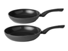 Sola Stegepandssæt Stonehenge 2-Delt - ø 24 og 28 cm - keramisk non-stick belægning