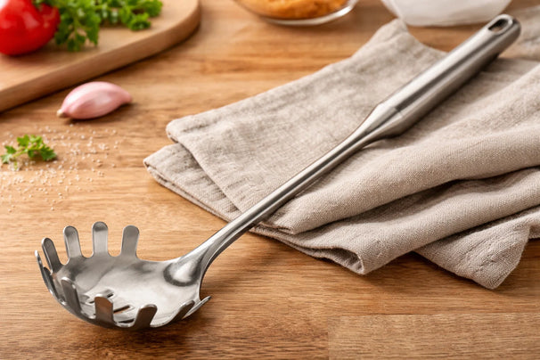 Cookinglife Spaghettilepel ProLine RVS 35.5 cm - Køkkenredskab