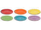 Studio Tavola Morgenmadstallerkener / Desserttallerkener Sunny Summer ø 19 cm - 6 stk.
