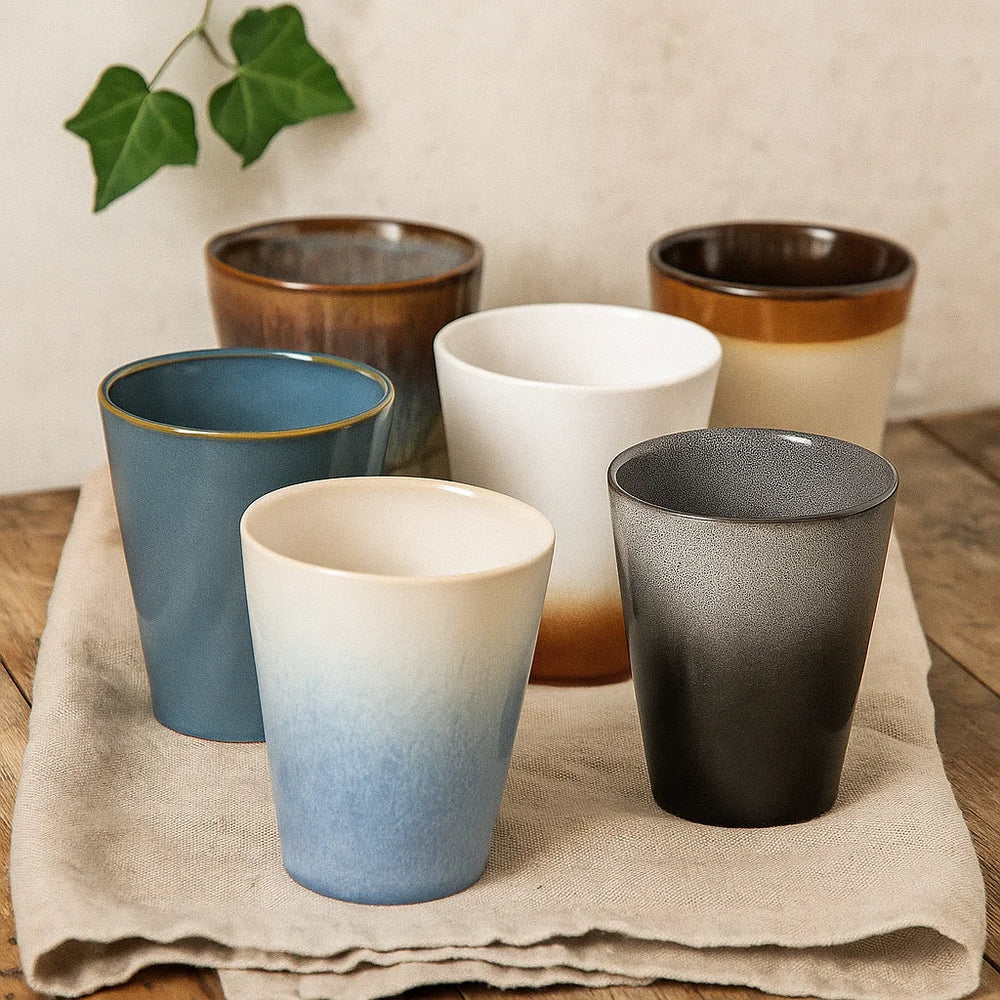 Studio Tavola Cappuccinokopper - Kaffeebægre - Storm - 310 ml - 6 stk.