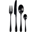 Studio Tavola Bestekset - Modern - Sort - 16-delt / 4 personer