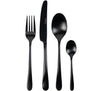 Studio Tavola Bestekset - Modern - Sort - 16-delt / 4 personer