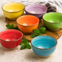 Studio Tavola Kleine Kommen Sunny Summer ø 12 cm - 6 stuks