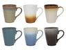Studio Tavola Cappuccinokopper - Kaffe kopper med håndtag - Storm - 310 ml - 6 stk.