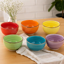 Studio Tavola Skåle Sunny Summer ø 14 cm - 6 stk.