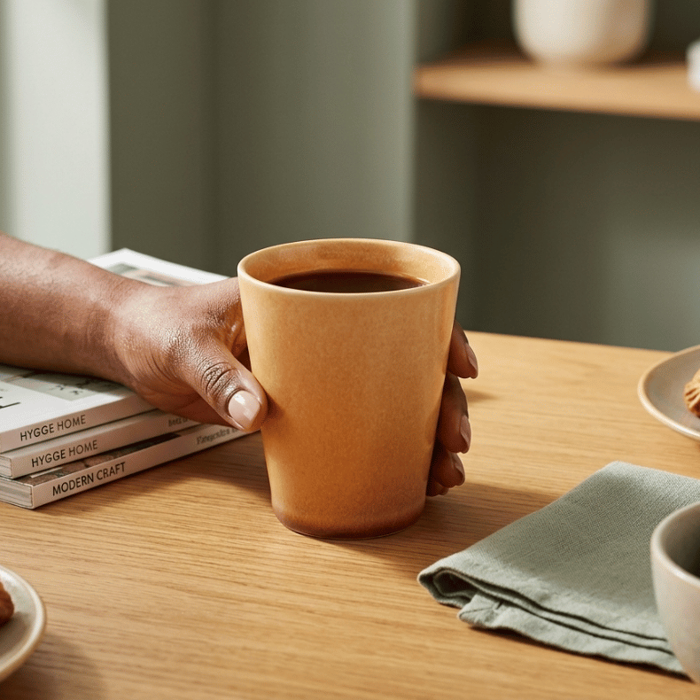 Studio Tavola Cappuccinokopper - Kaffe kopper - Fire - 310 ml - 6 stk.