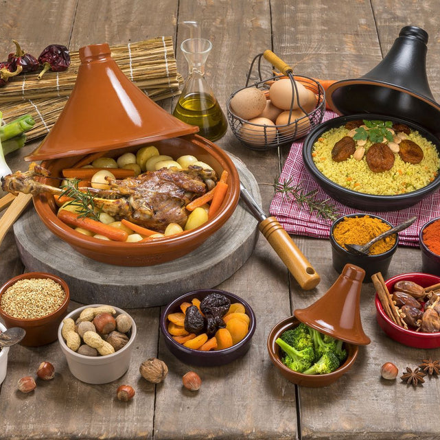 Hvilken tajine kan bruges på induktion?