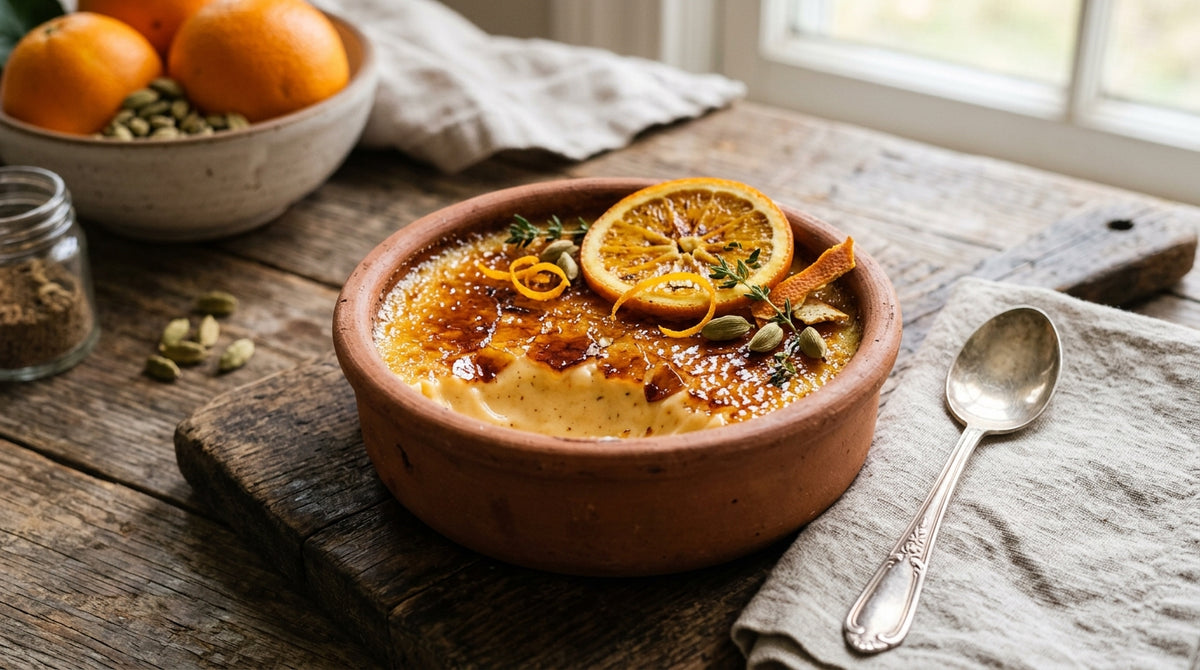 En klassisk dessert med et varmt, jordagtigt twist