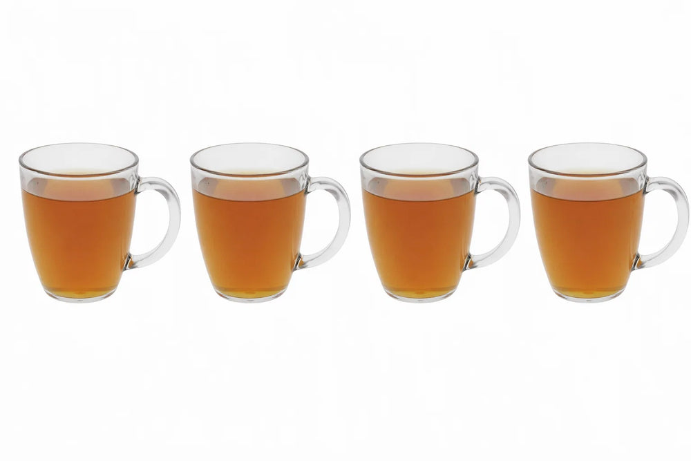 Cookinglife Theeglazen Kunststof - CampVibe - Outdoor - Onbreekbar - 380 ml - 4 Stuks