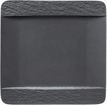 Villeroy & Boch Dinerbord Manufacture Rock - Sort - 28 x 28 cm