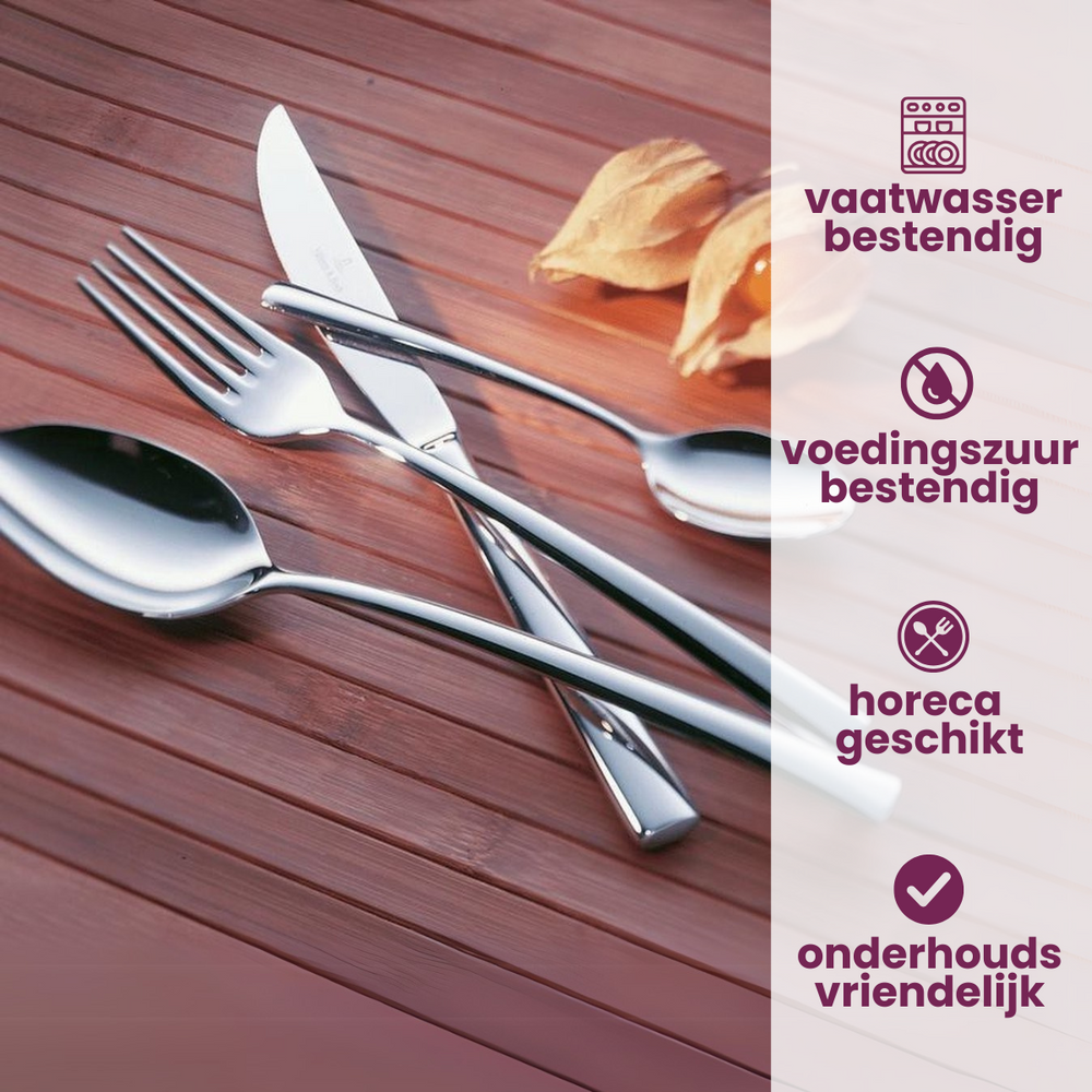 Villeroy & Boch Bestikset Piemont - 18/10 RVS - 20-delt / 5 personer