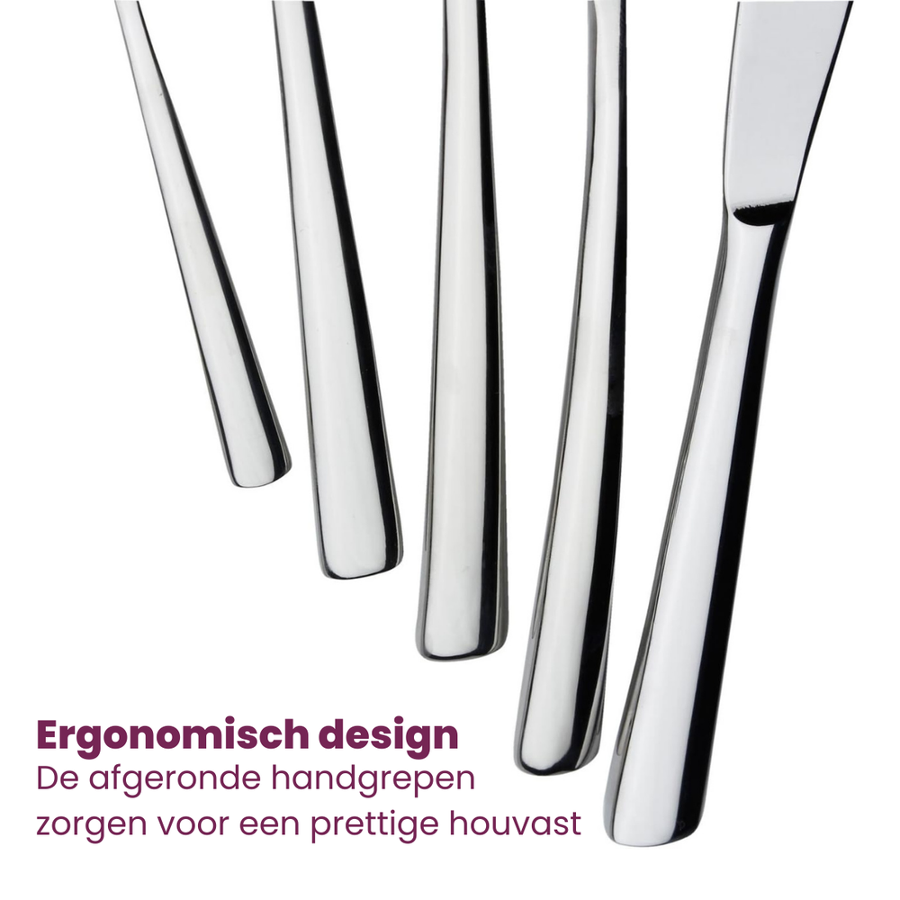 Villeroy & Boch Steakset Piemont -  18/10 RVS - 12-delig