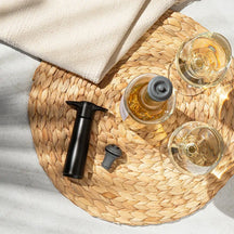 Vacu Vin Wijnpomp med 2 vinpropper - Wine Saver - Sort