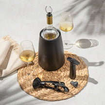 Vacu Vin Vinsæt Elegant - Sort - 5 dele sæt