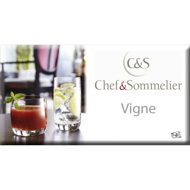 Chef & Sommelier Vandglas Vigne - 220 ml - 6 stk.