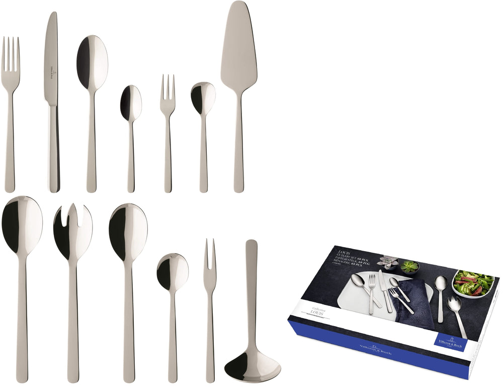 Villeroy & Boch Bestikset Louis - 68-Dele