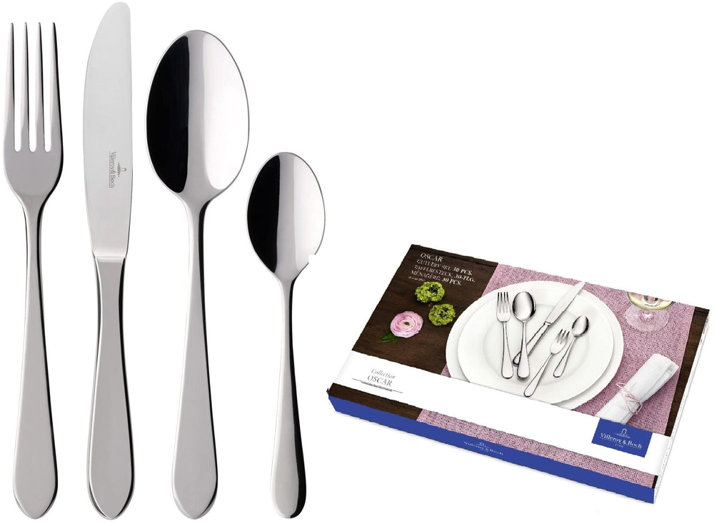 Villeroy & Boch Bestikset Oscar - RVS - 30 dele / 6 personer