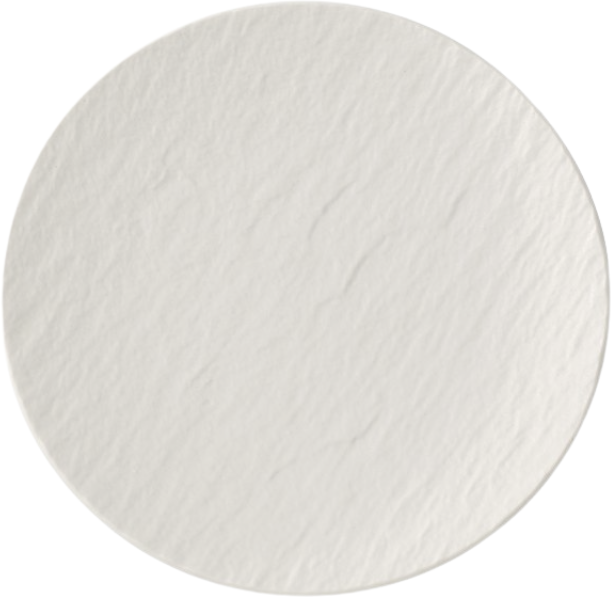 Villeroy & Boch Gebaksbordje Manufacture Rock - Hvid - ø 15.5 cm