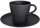 Villeroy & Boch Kaffe kop og -skål Manufacture Rock - Sort - 160 ml
