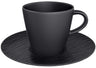 Villeroy & Boch Kaffe kop og -skål Manufacture Rock - Sort - 160 ml