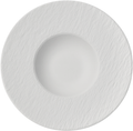 Villeroy & Boch Dybt Tallerken / Pastatallerken Manufacture Rock - Hvid - ø 28 cm