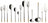Villeroy & Boch Bestikset Ella - 113-delt / 12 personer - Forgyldt